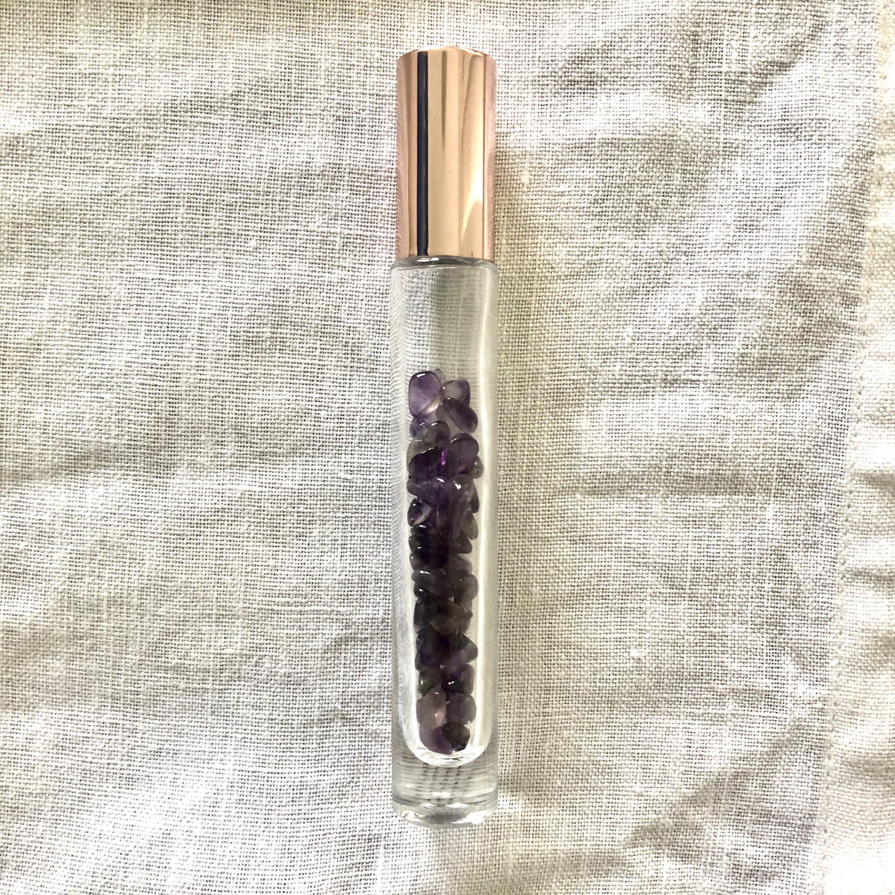 Essential Oil Crystal Gemstone Roller Bottle - 10ml (Longer)Eco Lifestyle - Us and the Earth